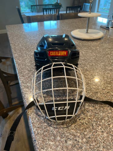 Used Medium CCM Pro Stock Resistance 300 Helmet