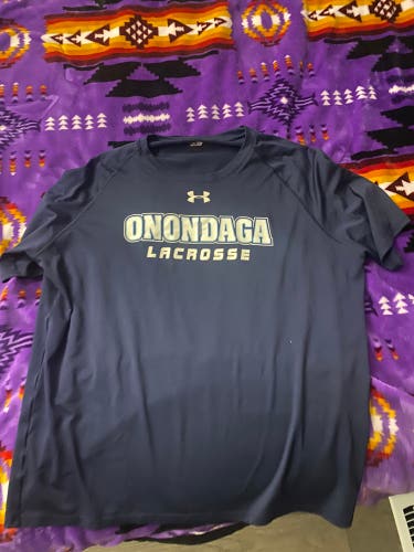 Blue Used XL Under Armour Shirt