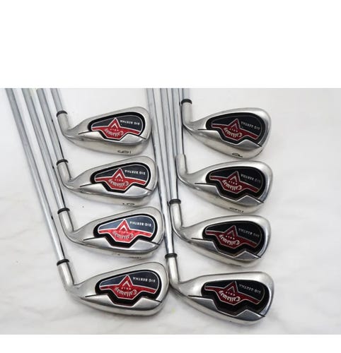 Callaway Big Bertha Iron Set 3-PW Stiff Flex Right Handed