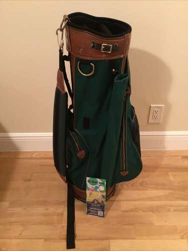 Spalding Cart/Carry Golf Bag with 3-way Dividers & Rain Cover (Strap Is Broken)