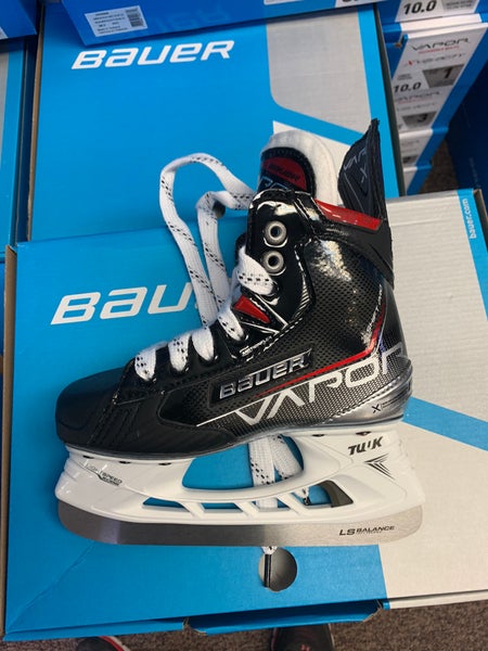 New Junior Bauer Vapor X Shift Pro Hockey Skates Regular Width Size 1