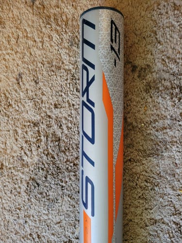 Used Rawlings Alloy Storm Bat (-13) 19 oz 32"