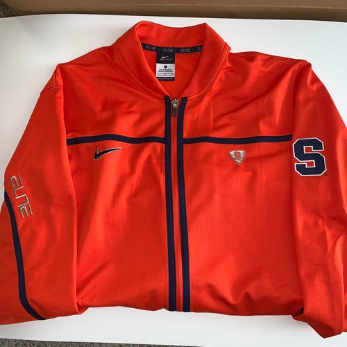 Nike Syracuse mens basketball warm up jacket large