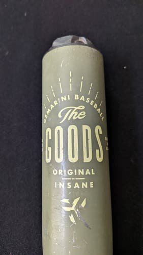 Used BBCOR Certified 2021 DeMarini Hybrid The Goods Bat (-3) 30.5 oz 33.5"