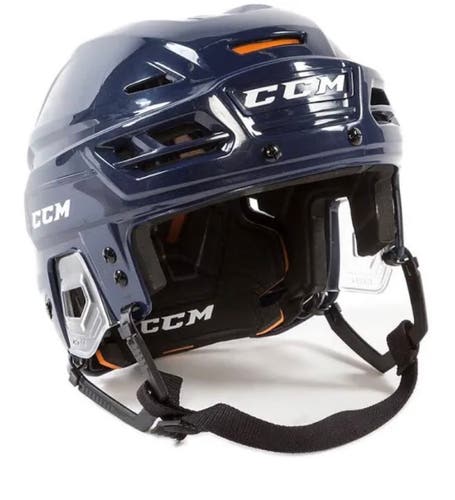New Blue Medium CCM Tacks 710 Pro Stock Helmet