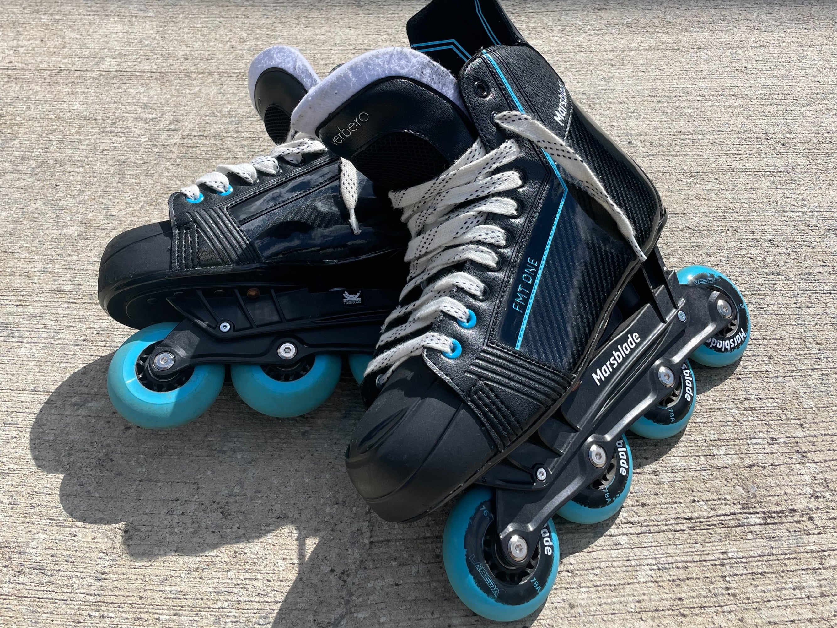 Senior Used Verbero Marsblade FMT ONE Hockey Skates Regular Width Size