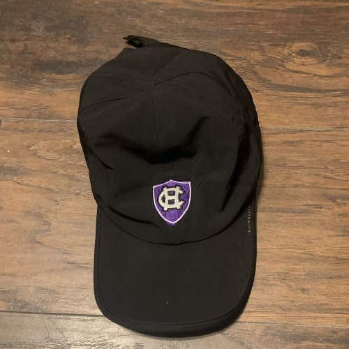Holy Cross Crusaders NCAA Adidas Climalite  Black Adjustable Team logo hat