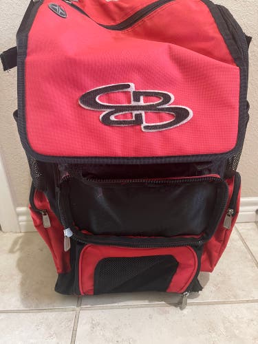 Boombah rolling bat bag