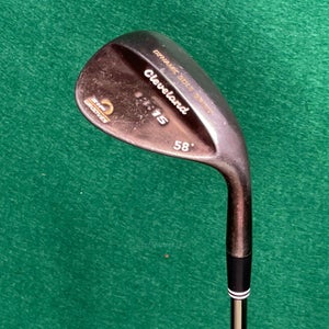 Cleveland CG15 Oil Quench DSG Wedge 58° Traction Steel Stiff
