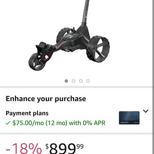 Clean motorized push cart