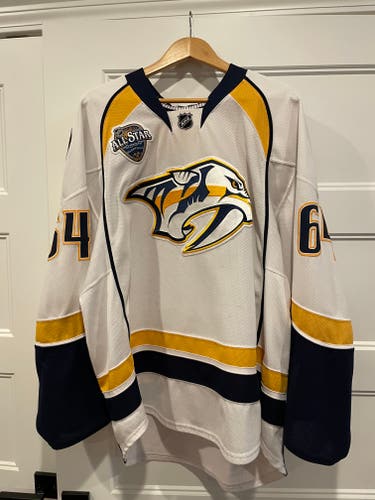 Game worn Nashville Predators Reebok Jersey Size 56