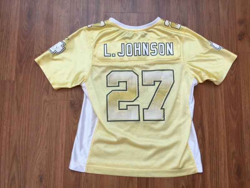 Mens Larry Johnson Short Sleeve Football NFL Jersey Size 2XL