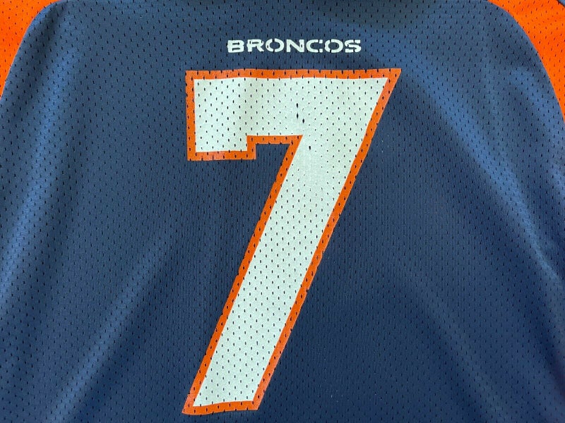 John Elway Denver Broncos Vintage 80's MacGregor Sand-Knit Football Jersey  Large