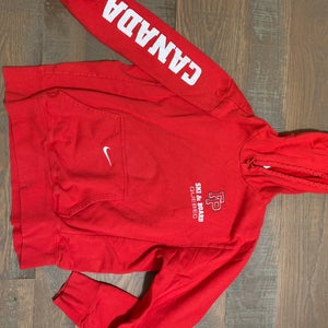 FP ski & board quebec - Red Used Large Nike Sweatshirt