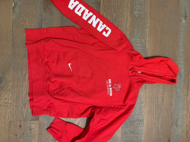 FP ski & board quebec - Red Used Large Nike Sweatshirt