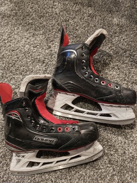 Senior Used Bauer Vapor X500 Hockey Skates Regular Width Size 8.5