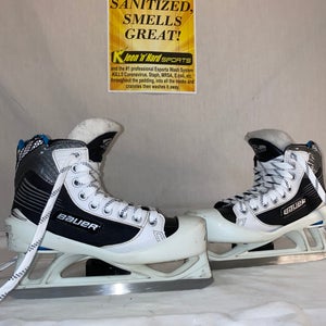 Used Bauer Reactor 2000 Size 4 D Ice Hockey Goalie Skates