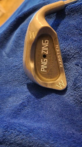 Used Men's Ping Right Handed Zing Wedge Stiff Flex 48 Degree Steel Shaft