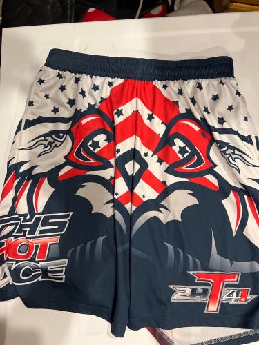 Red White Blue Hockey Inline Bears Adult Large