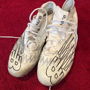 White Warrior Burn Cleats