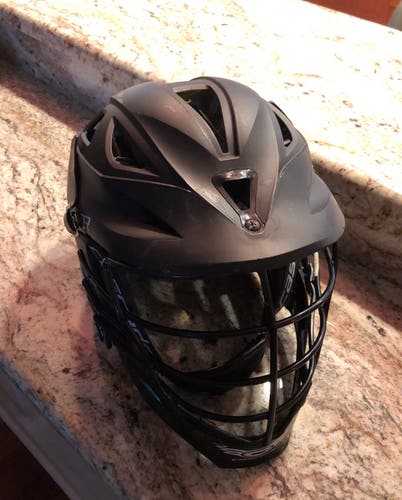 Cascade R Lacrosse Helmet Matte Black