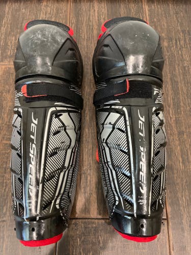 Used CCM JetSpeed FT350 Shin Pads