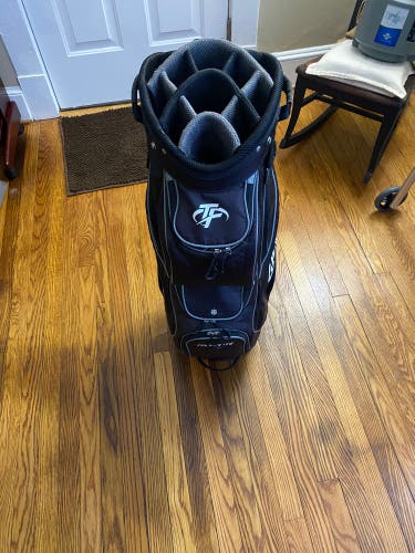 Top Flite Cart Bag Black 14-Way Divider