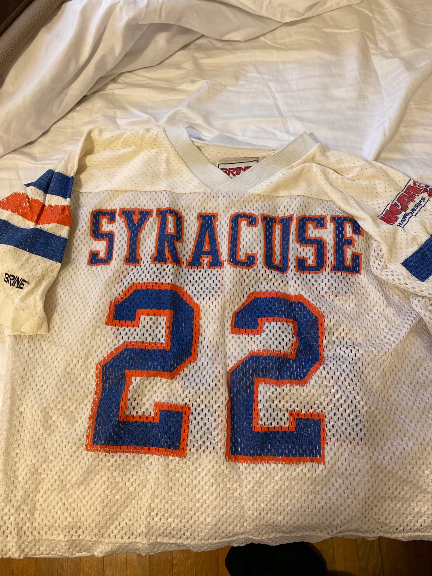 Syracuse Orange #23 NCAA SUPER VINTAGE STARTER Size 3XL XXXL