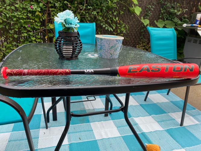 Used Easton Hybrid Ghost X Evolution Bat (-10) 21 oz 31"