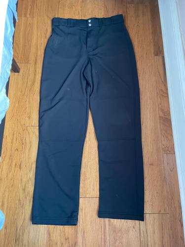 Black Baseball Pants