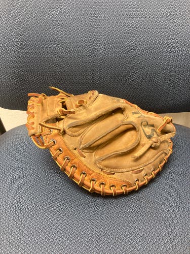 Re-laced/refurbished Spalding Catchers mitt-33’ RHT