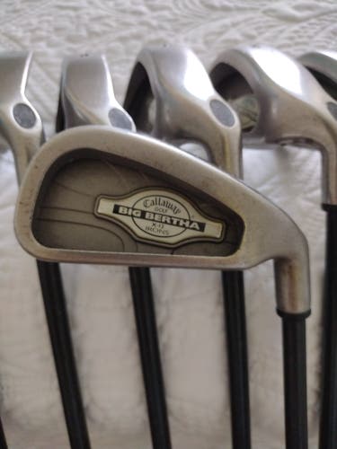 Callaway Big Bertha X-12 Iron Set 3-PW Graphite Shafts