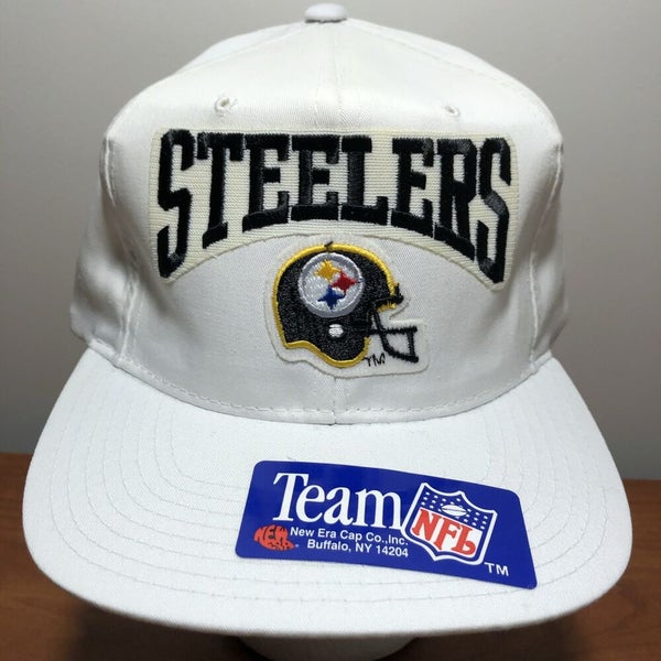 Vintage NFL Pittsburgh Steelers LOGO Snapback Hat 90s NFL Shop NEW