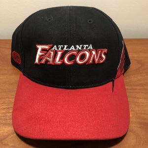 Atlanta Falcons Hat Strapback Cap Adult Men Black Adjustable NFL Football Retro