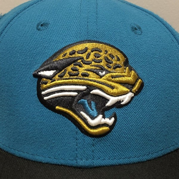 New Era NFL Jacksonville Jaguars On Field Sideline Fitted Hat 59FIFTY 7 1/8  RARE