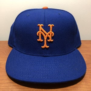 New York Mets Hat Baseball Cap Fitted 7 7/8 Vintage New Era MLB Retro Adult NYM