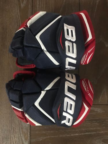 Used Bauer Vapor X800 hockey gloves junior 11 inch