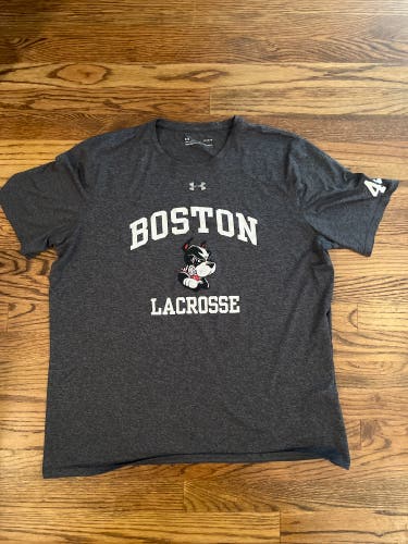 Boston University Lacrosse team issued shirt