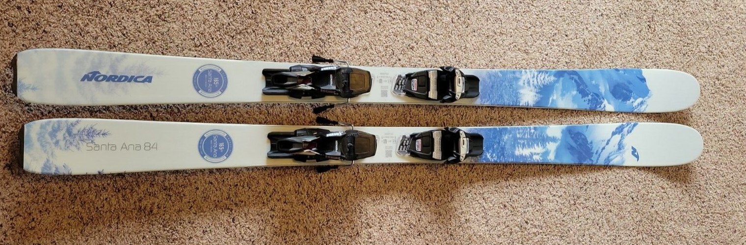 Nordica Santa Ana 84 Skis Marker Squire Bindings 2021 165 cm