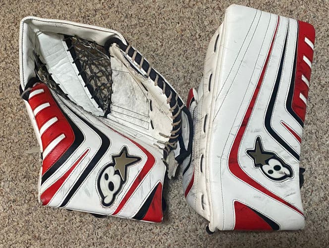 Used Regular OPTIK 9.0 Glove And Blocker