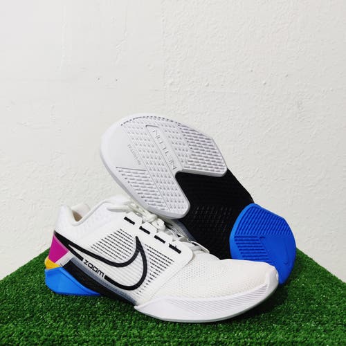 Nike Zoom Metcon Turbo 2 Sneakers White Photo Blue Pink Prime DH3392-109 Size 8