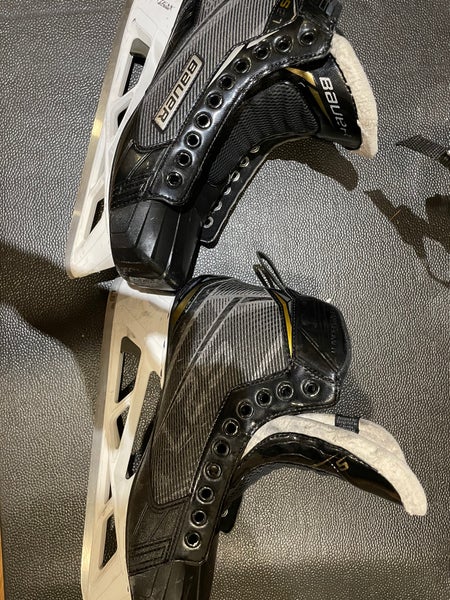 Used Bauer Regular Width Size 7 Supreme S27 Hockey Goalie Skates