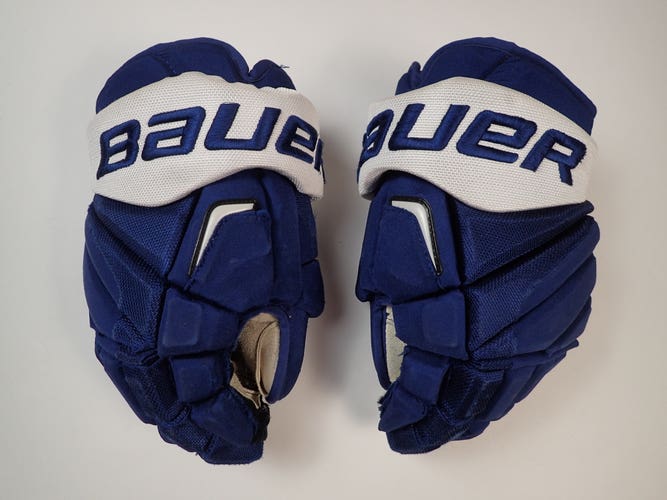 Toronto Maple Leafs NHL Bauer Vapor Pro Stock Hockey Gloves 14"