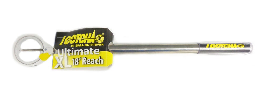 NEW I Gotcha Ultimate XL 18' Reach Retractable Golf Ball Retriever