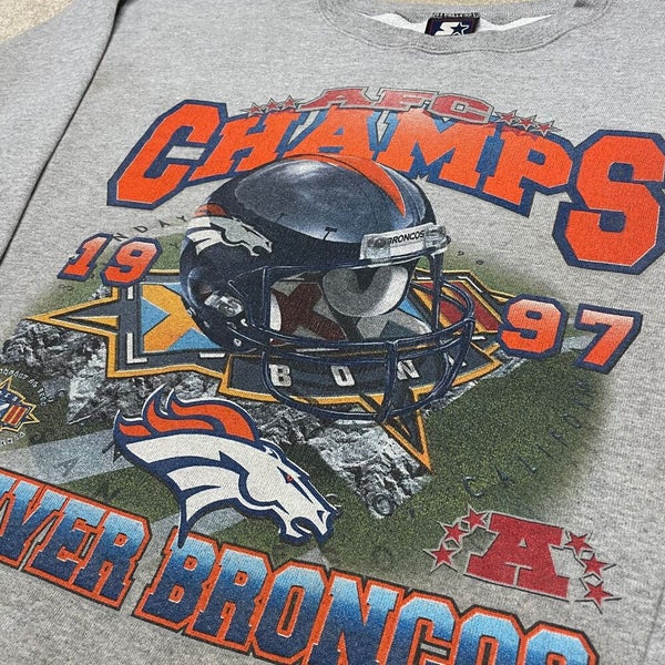 Vintage Starter Denver Broncos Super Bowl Champs Tee Large/XL