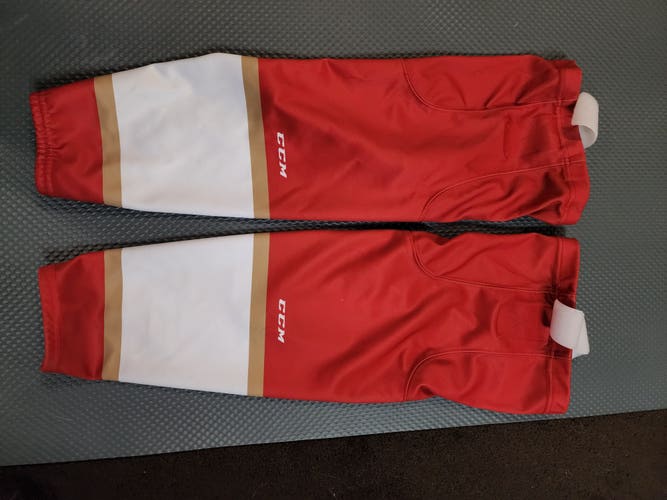 Red Senior Large CCM Custom Sublimated Socks