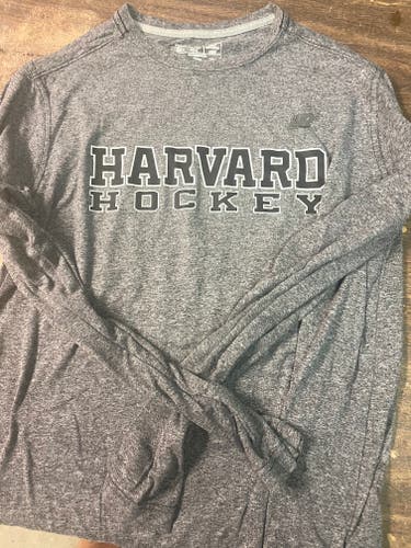Harvard Hockey New Balance Long Sleeve Shirt