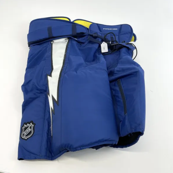 Used Royal Blue Warrior Franchise Pants | Senior Large | Tampa Bay Lightning | T184