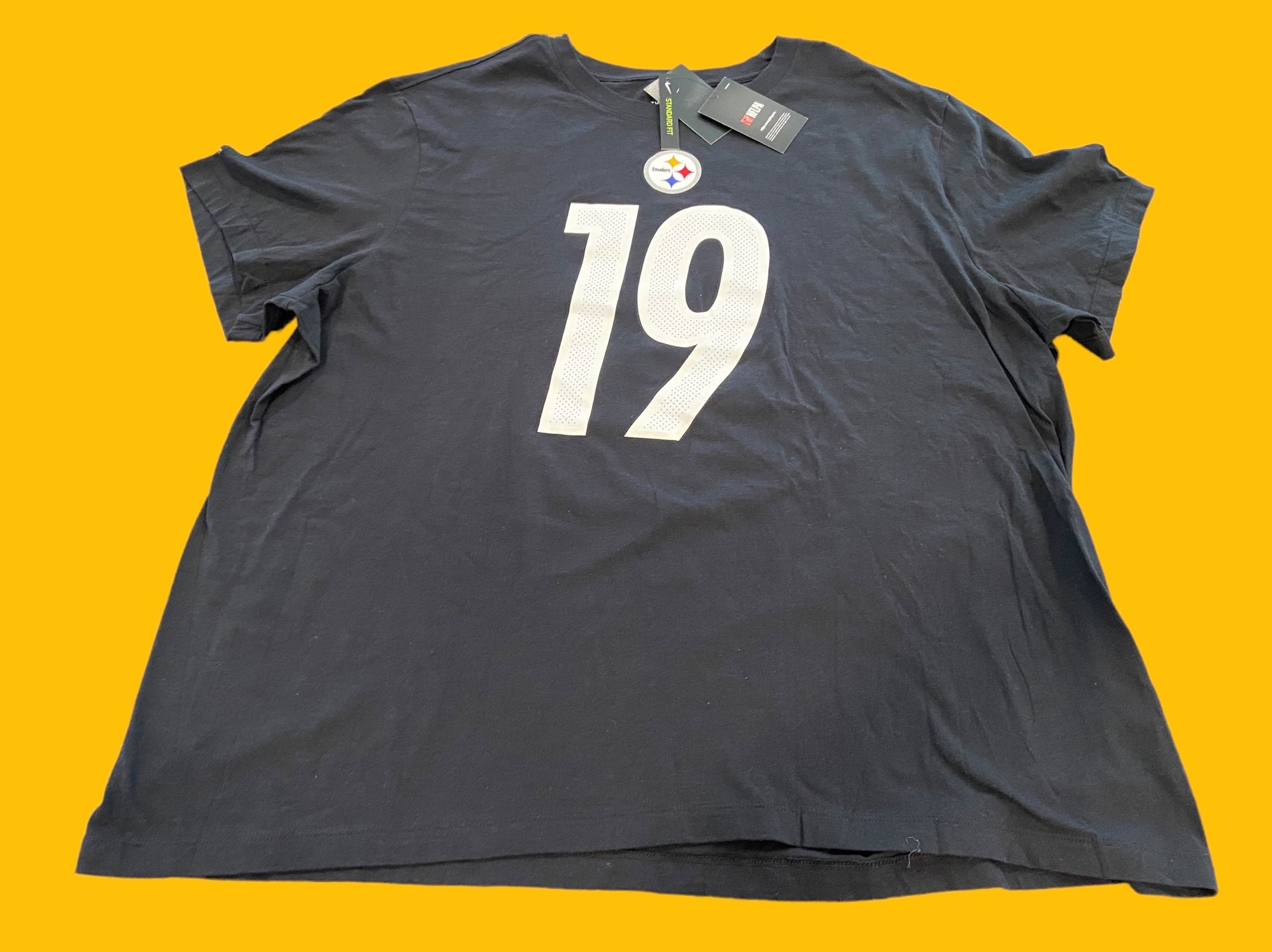 Women's Nike JuJu Smith-Schuster Gold Pittsburgh Steelers