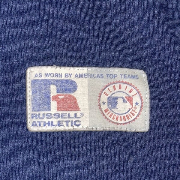 California Angels Shirt Mens Medium Russell Athletic Blue Baseball MLB  Vintage